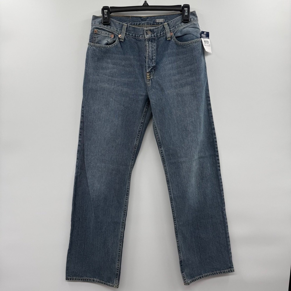 Polo by Ralph Lauren Girls 18 Blue Denim Jeans Straight Leg New With Tags